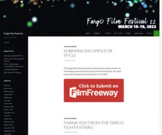 Fargofilmfestival.com(Fargo Film Festival) Screenshot