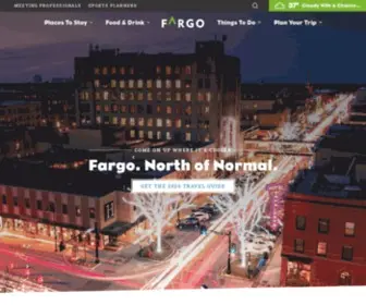 Fargomoorhead.org(The Fargo) Screenshot