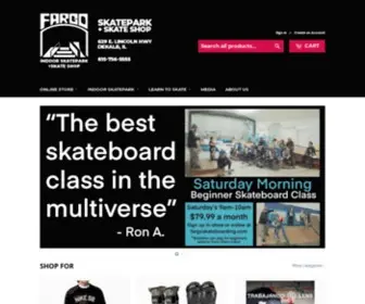 Fargoskateboarding.com(Fargo Skateboarding) Screenshot