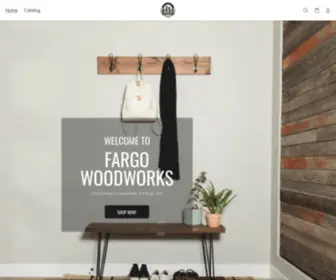 Fargowoodworks.com(Fargo Woodworks) Screenshot