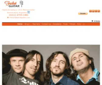 Farhatguitar.com(Farhat Guitar) Screenshot