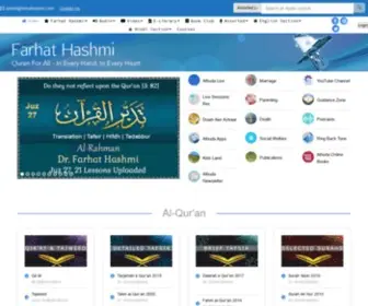 Farhathashmi.com(Farhat Hashmi) Screenshot