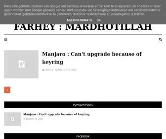 Farhey.com(Mardhotillah) Screenshot