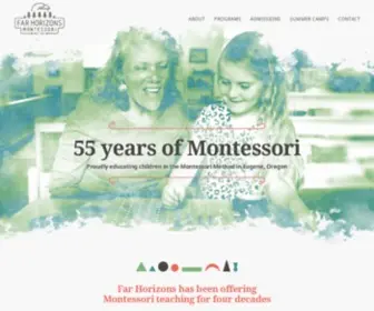 Farhorizonsmontessori.com(Far Horizons Montessori) Screenshot