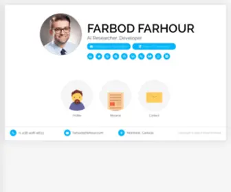 Farhour.com(I'm Farbod Farhour) Screenshot