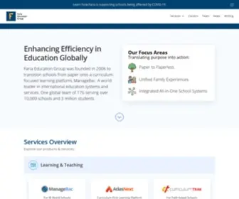 Faria.co(Advancing International Education) Screenshot
