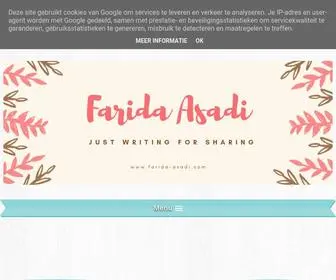 Farida-Asadi.com(Farida Asadi) Screenshot