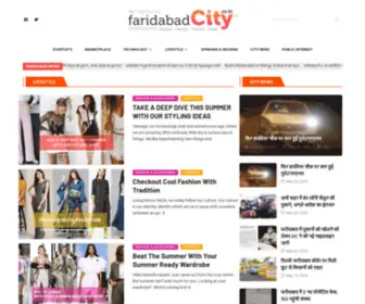 Faridabadcity.co.in(My City Your City) Screenshot