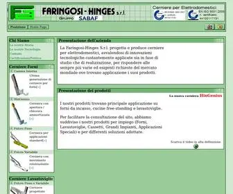 Faringosi-Hinges.com(Da oltre 60 anni faringosi) Screenshot