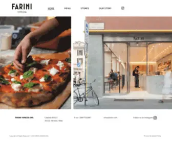 Farini.com(Venezia) Screenshot