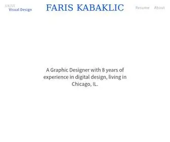 Fariskabaklic.com(Faris kabaklic) Screenshot