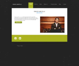 Farjolaw.com(Farjo Law PLLC) Screenshot