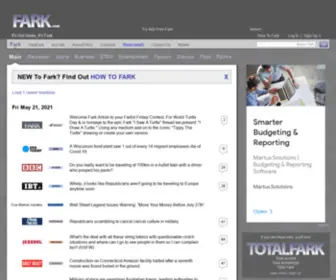 Fark.info(Drew Curtis' FARK.com) Screenshot