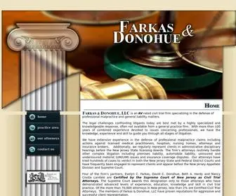 Farkasanddonohue.com(F&D) Screenshot