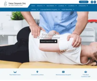 Farkasclinic.com(Tampa Bay Area Chiropractor Farkas Chiropractic Clinic Florida Chiropractors FL) Screenshot