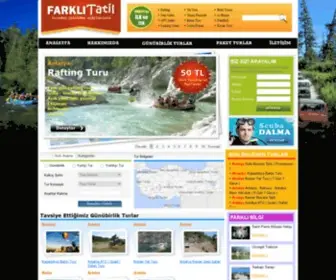 Farklitatil.com(Araç Kiralama) Screenshot