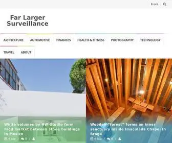 Farlargersurveillance.com(Far Larger Surveillance) Screenshot