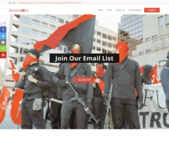 Farleftwatch.com(Exposing the Violent Left) Screenshot
