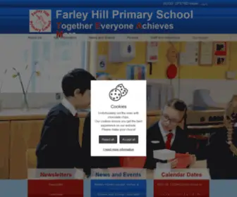 Farleyhillprimary.co.uk(Farley Hill Primary School) Screenshot