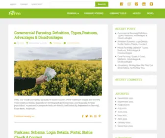 Farm.ws(A Farming Website in India) Screenshot
