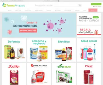 Farma-Amparo.es(Parafarmacia Online y Ortopedia de Confianza) Screenshot