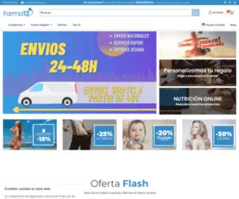 Farma13.com(Tu farmacia online de confianza) Screenshot