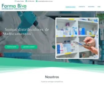 Farmabiva.com.mx(Página) Screenshot