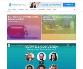Farmaceuticas.com.br(Portal) Screenshot