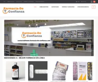 Farmacia-DE-Confianza.com(Farmacia-de Confianza) Screenshot