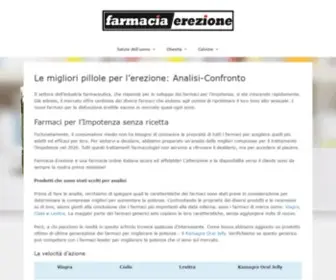 Farmacia-Erezione.com(Nuovi Farmaci per Disfunzione Erettile senza ricetta nel 2021) Screenshot