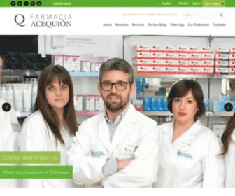 Farmaciaacequiontorrevieja.com(Acequión) Screenshot