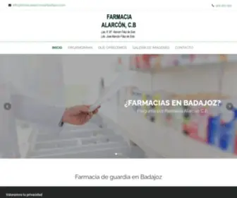 Farmaciaalarcon24Hbadajoz.com(Farmacia) Screenshot