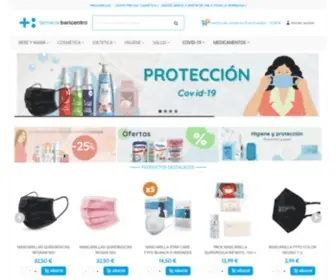 Farmaciabaricentro.com(Farmacia y Parafarmacia Online de Barcelona) Screenshot