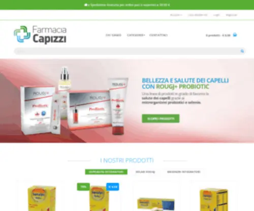 Farmaciacapizzi.com(Farmacia Capizzi) Screenshot