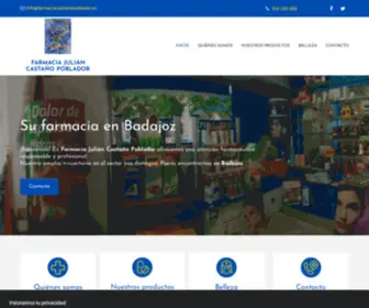 Farmaciacastanopoblador.es(Farmacias) Screenshot