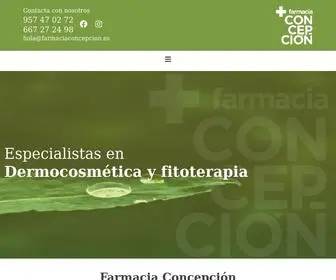 Farmaciaconcepcion.es(Farmacia y Parafarmacia en Córdoba) Screenshot