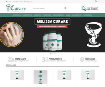 Farmaciacurare.com.br(Farmácia Curare) Screenshot