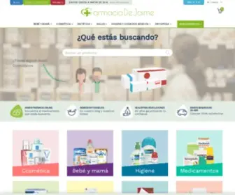 Farmaciadejaime.es(Farmacia de Jaime) Screenshot