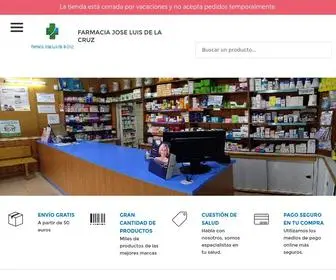 Farmaciadelacruz.es(Farmacia De La Cruz) Screenshot