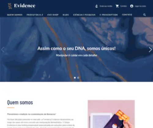 Farmaciaevidence.com.br(Farmácia vila mariana) Screenshot