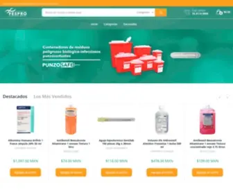 Farmaciafespro.com(Farmacia en línea de alta especialidad con envío gratis a domicilio) Screenshot