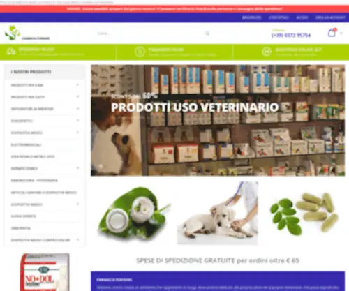 Farmaciafornari.com(Farmacia Fornari) Screenshot
