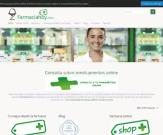 Farmaciahoy.com(Consulta a tu farmacéutico online) Screenshot