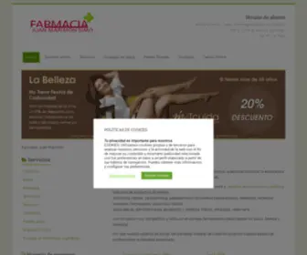 Farmaciajuanmarimon.com(Farmacia Juan Marimón) Screenshot