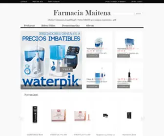 Farmaciamaitena.com(Farmacia Maitena) Screenshot