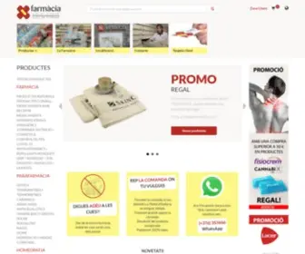 Farmaciamallol.com(Farmacia Online en Andorra Homeopatia y Parafarmacia) Screenshot