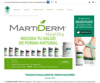 Farmaciamartitor.com(Farmacia Martí Tor) Screenshot