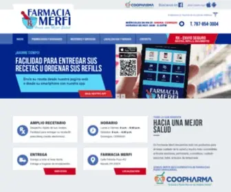 Farmaciamerfi.com(Farmacia Manatí) Screenshot