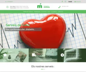 Farmaciamontane.com(Farmàcia) Screenshot