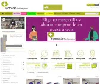 Farmacianoucampanar.com(Parafarmacia online en valencia) Screenshot